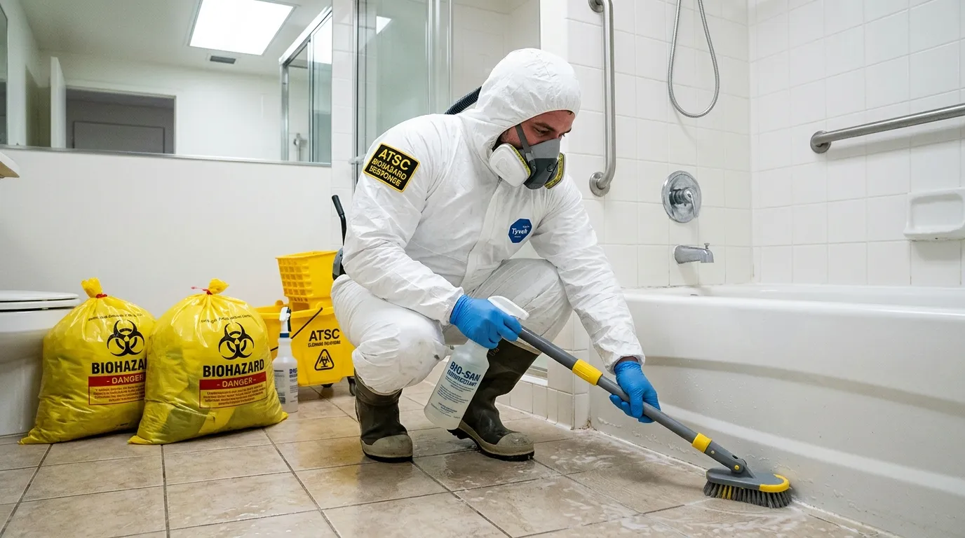 Decontamination equipment deployed for Blood Cleanup in Redland